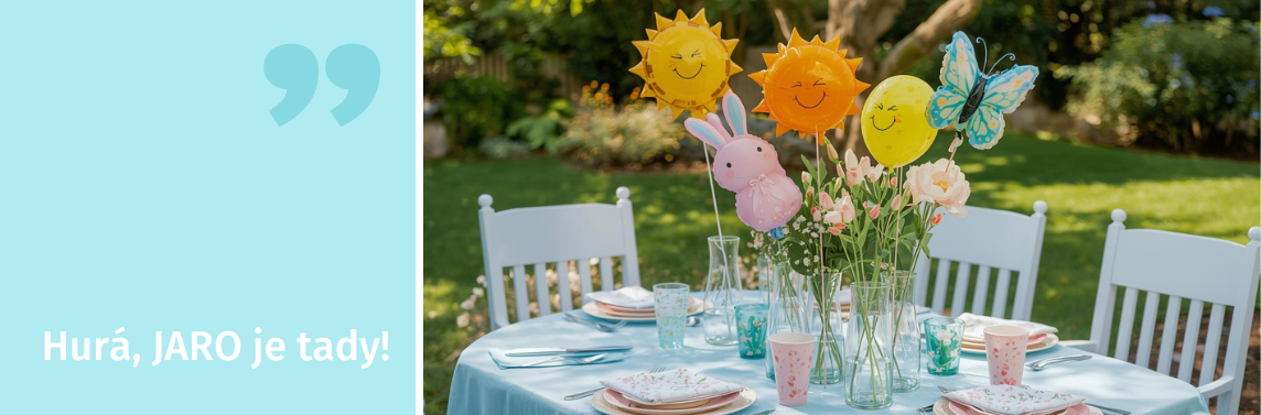 Jaro stolov�n�,dekorace