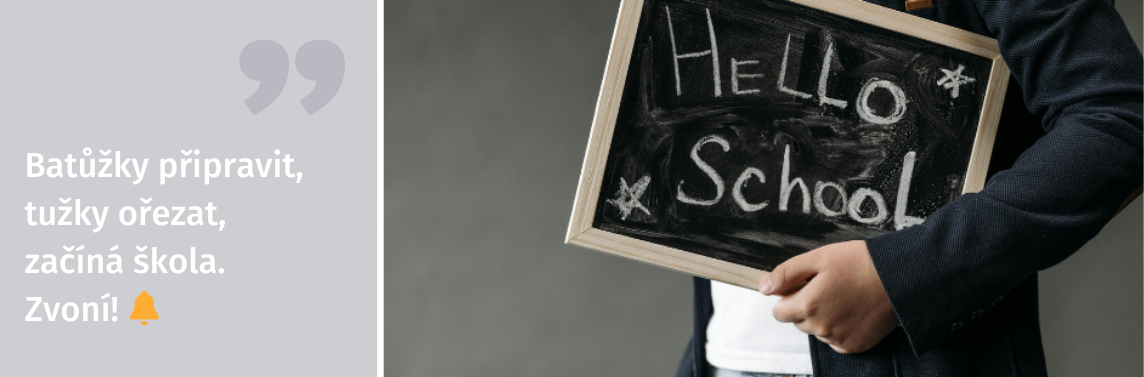 Zptky do koly! A s novm batohem, penlem nebo barvikami!