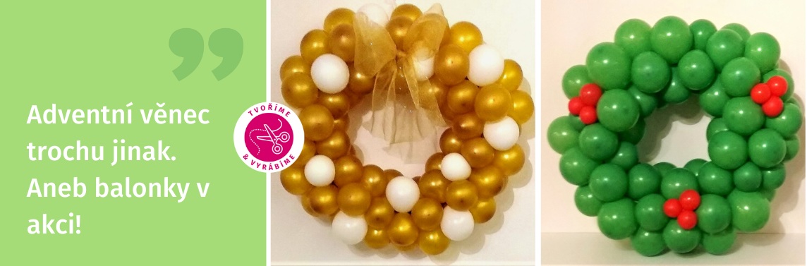 balnkov dekorace na Vnoce