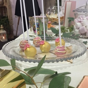 Tal�� sklen�n� Pearl 27cm