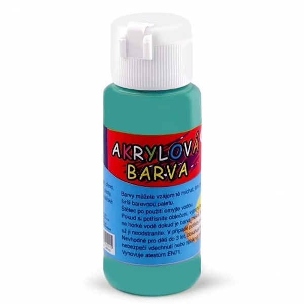 Akrylová barva 60 ml tyrkys mořský 1 ks
