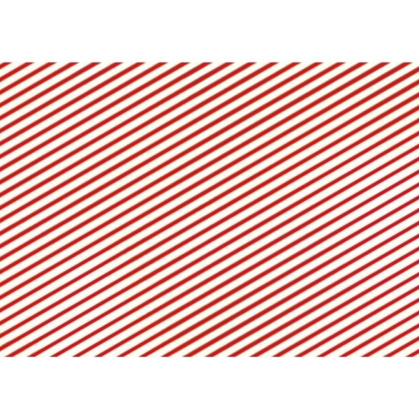 BALÍCÍ papír Proužek červený 70x200cm