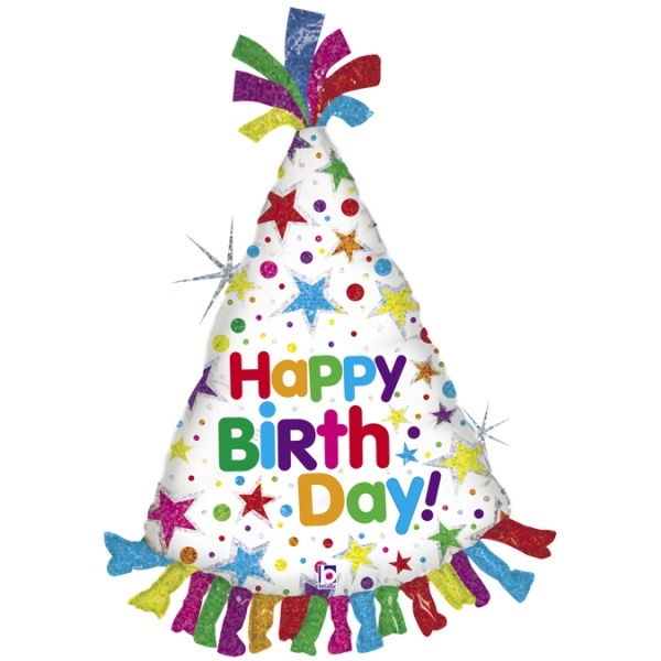 Balónek fóliový čepička HB