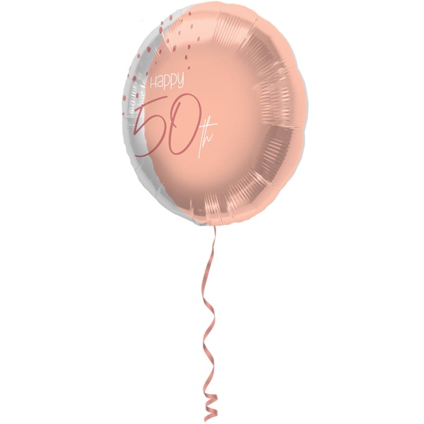 Levně Balónek fóliový HB 50 Elegant Lush Blush 45 cm