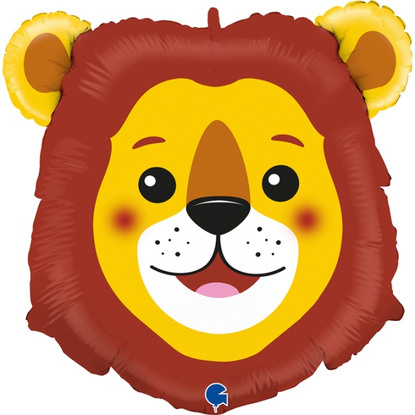 Levně Balónek fóliový Hlava lva 29" 74 cm