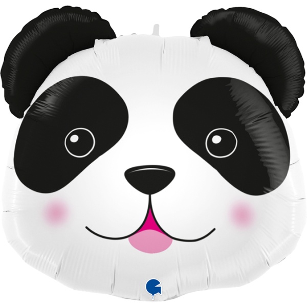 Balónek fóliový Hlava pandy 29" 74 cm