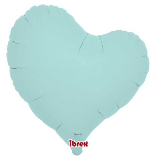 Levně Balónek fóliový Křivé Srdce sv.modré 35 cm 5 ks