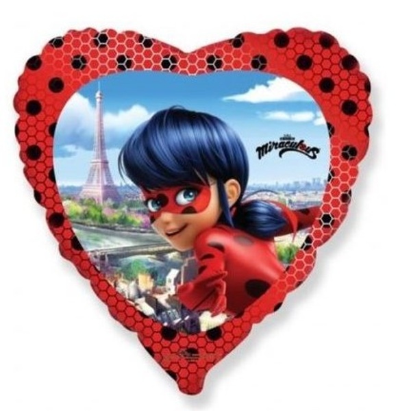 Balónek fóliový Miraculous Beruška 46 cm