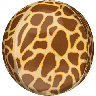 Balónek fóliový ORBZ koule Žirafa 38 x 40 cm