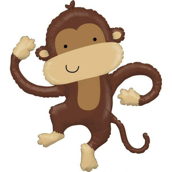 Levně Balónek fóliový Opice 102 cm