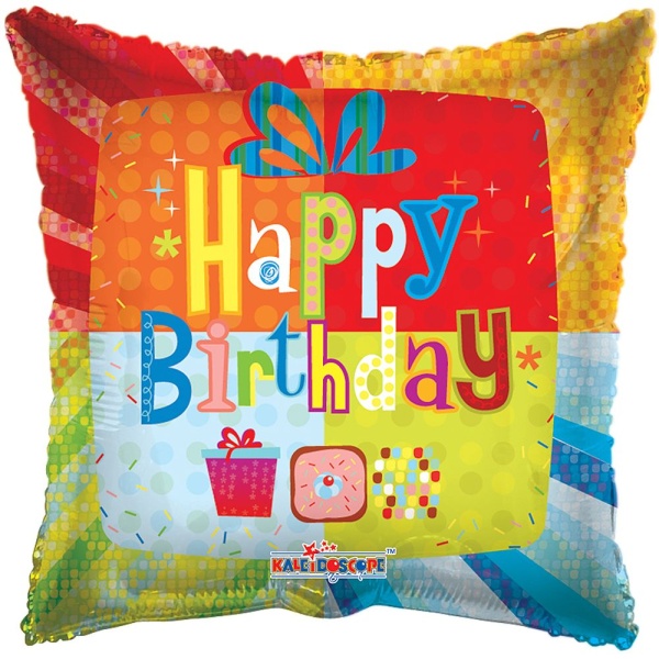 Balónek fóliový Polštář HB dárek 46 cm