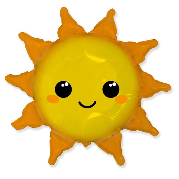 Levně Balónek fóliový Slunce 61 cm
