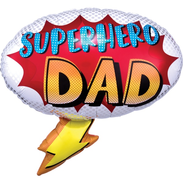 BALÓNEK fóliový Superhero Dad