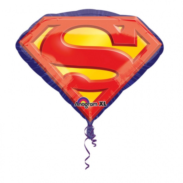 Balónek fóliový Superman – emblém supershape