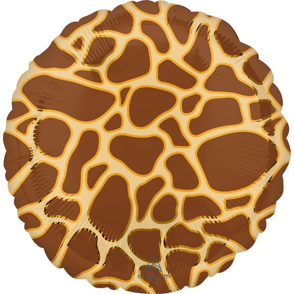 Balónek fóliový Žirafí vzor
