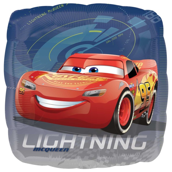 Balónek fóliový Cars3 Blesk McQueen 1 ks