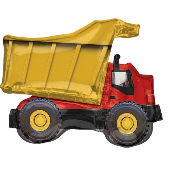 Balónek fóliový Dump track sklápěcí vůz 81 x 63 cm