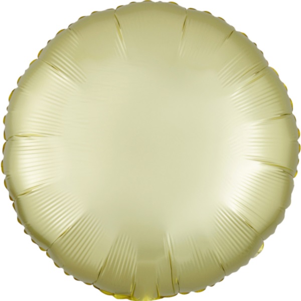 Balónek fóliový kruh šampaň 43 cm