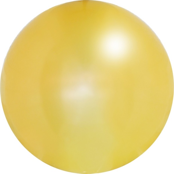 Balónek fóliový metalický zlatý 46 cm 1 ks