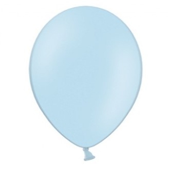 Levně Balónek latexový 27 cm baby blue 100 ks