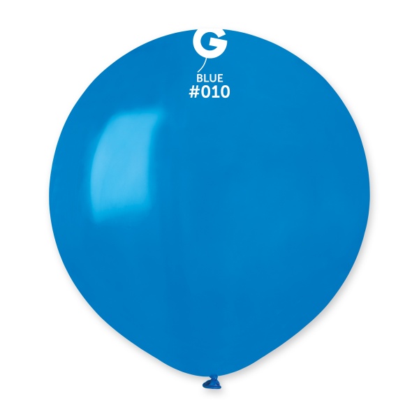 Balónek latexový modrý 48 cm 1 ks