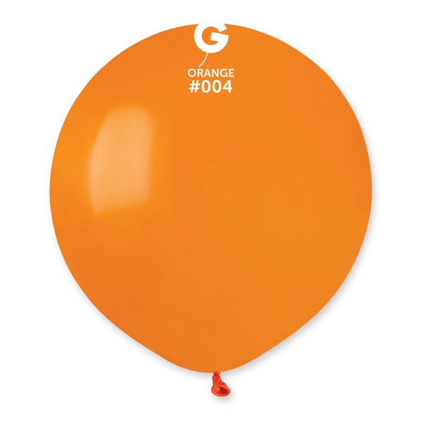 Balónek latexový oranžový 48 cm 1 ks