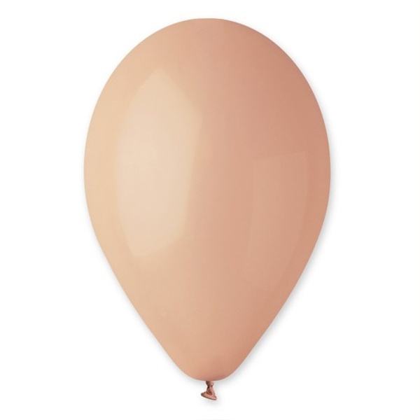 Balónek latexový pastelový mlhavě růžový 30 cm 1 ks