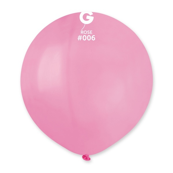 Balónek latexový růžový 48 cm 1 ks
