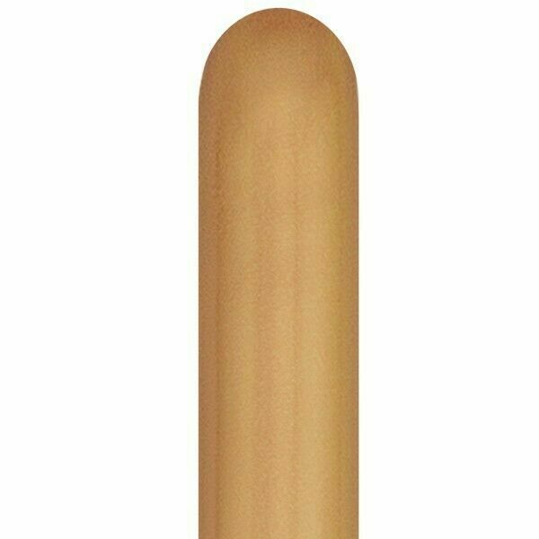 Balónek modelovací chromový zlatý 1 ks