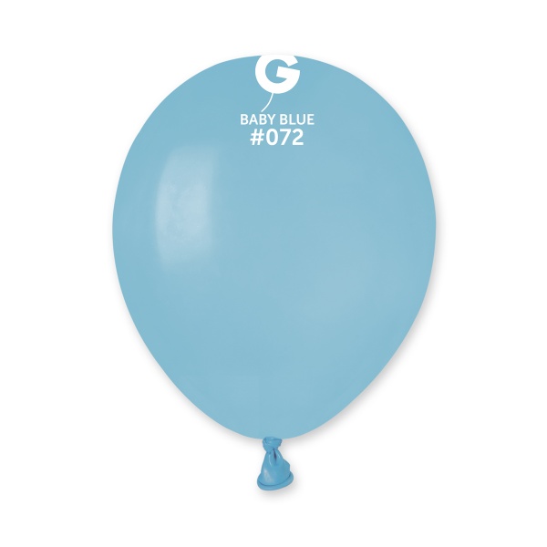 Balónky dekorační 13 cm baby modré 100 ks