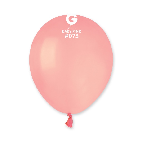 Levně Balónky dekorační 13 cm baby růžové 100 ks