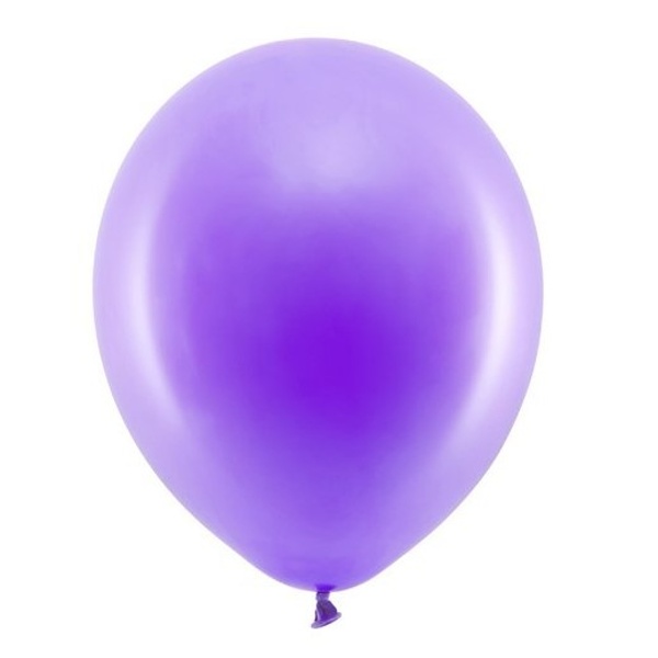 Balónky dekorační 23 cm Rainbow fialové 100 ks