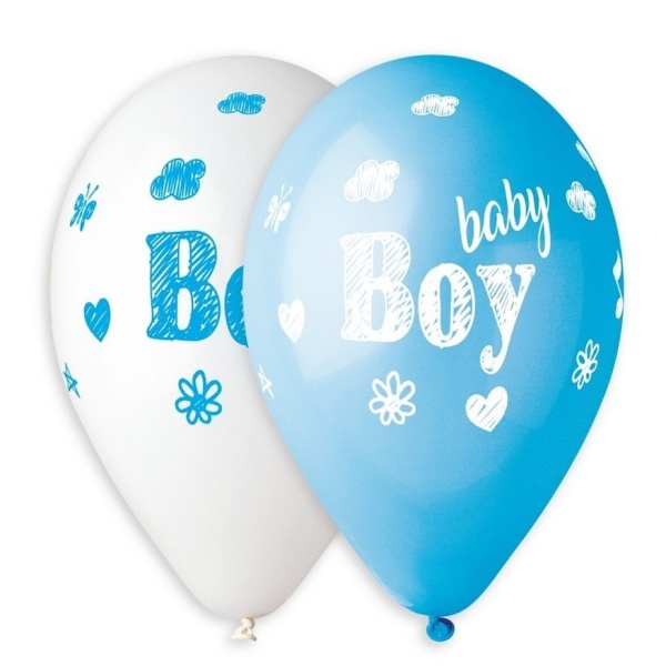 Balónky latexové Baby Boy 5 ks