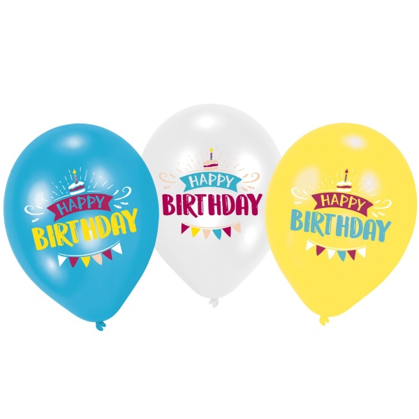 Balónky latexové HB 6 ks