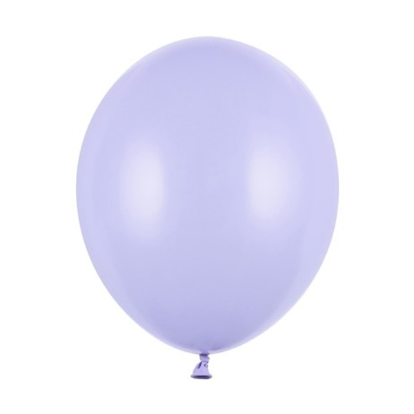 Balónky latexové pastelové světlá lila 12 cm 100 ks