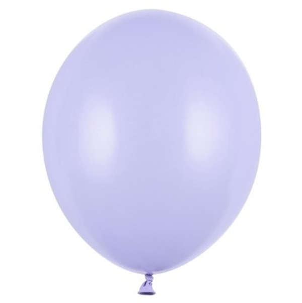 Balónky latexové pastelové světlá lila 23 cm 100 ks