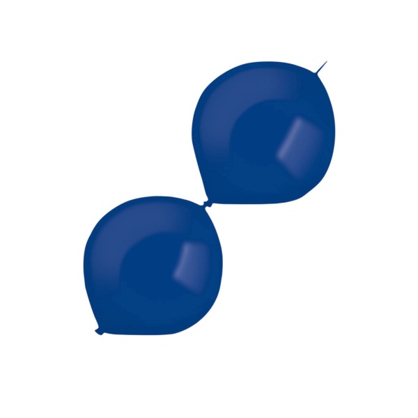 Balónky latexové spojovací modré 100 ks 15 cm/6"