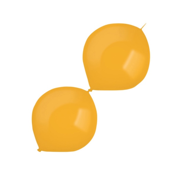 Balónky latexové spojovací oranžové 100 ks 15 cm/6\