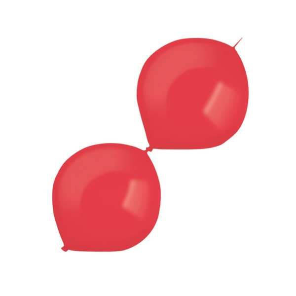 Balónky spojovací červené 100 ks