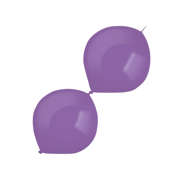 Balónky spojovací fialové 100 ks
