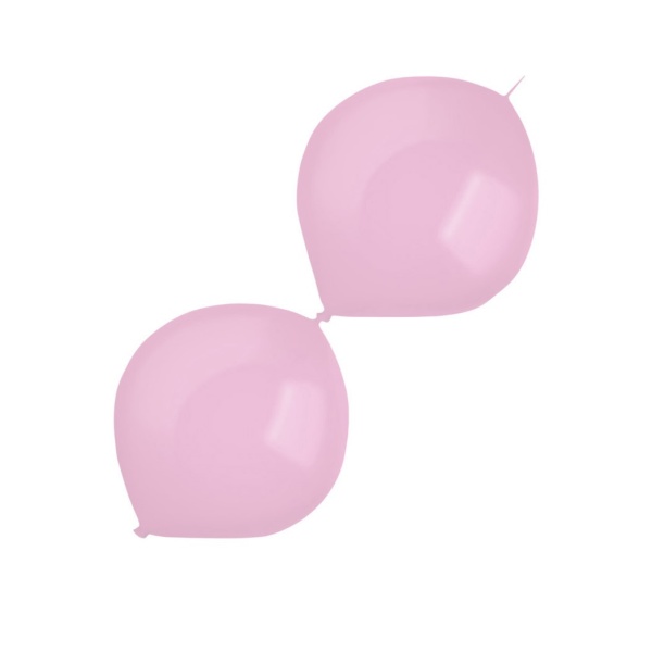 Balónky spojovací růžové 100 ks