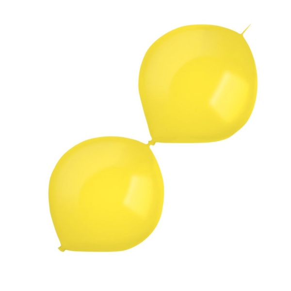 Balónky spojovací žluté 100 ks