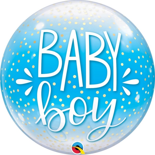 Levně Balónová bublina Baby boy 1 ks