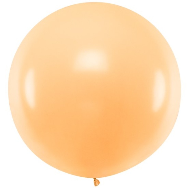 Balón 1 m pastelový světle broskvový