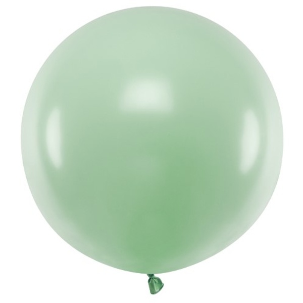 Balón 60 cm pastelový pistáciový