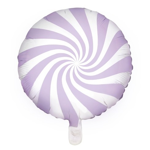 Balón Bonbon lila fóliový 45 cm