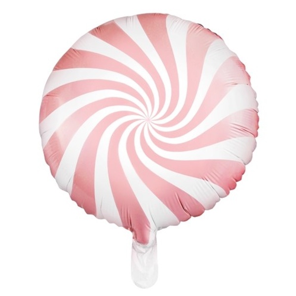 Balón Bonbon růžový fóliový 45 cm