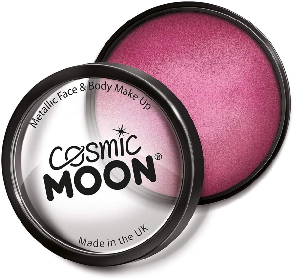Barva na obličej a tělo Cosmic Moon -  metalická růžová