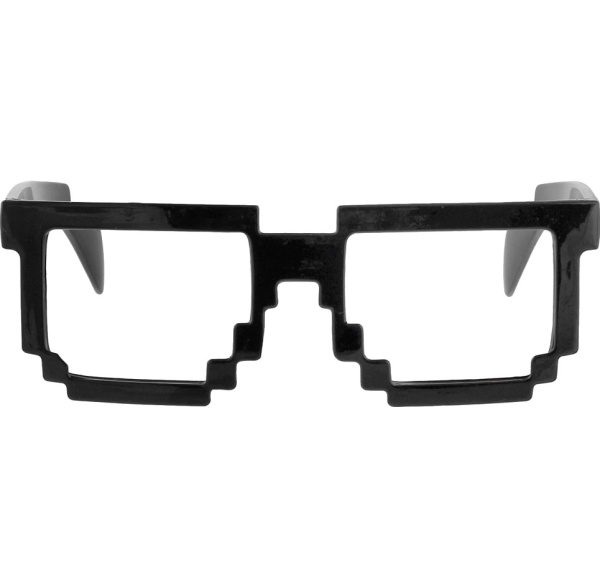 Brýle Pixely černé