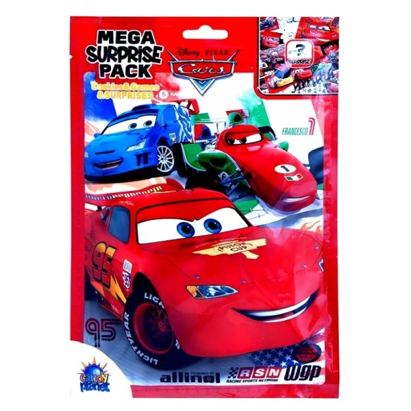 Cars party - Balíček s překvapením a sušenkami